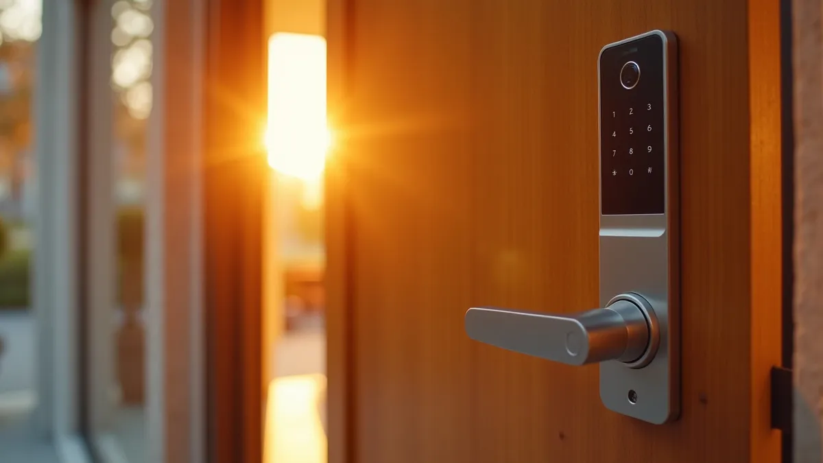 Biometric Lock for Front Entrance Door — Cordial Leora