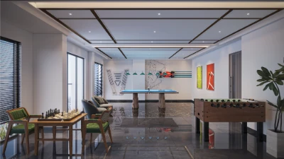 Indoor Games Room with TT Table — Cordial Pavilion Heights
