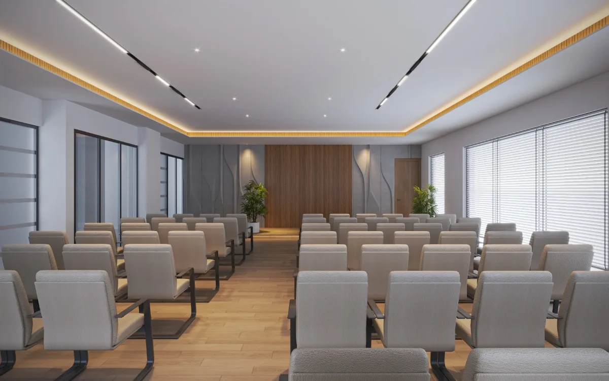 AC Indoor Party Hall — Cordial Pavilion Heights