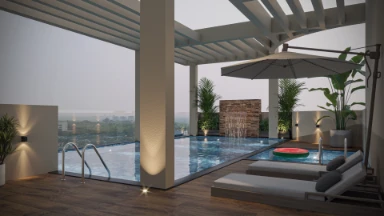 Infinity Pool — Cordial Pavilion Heights