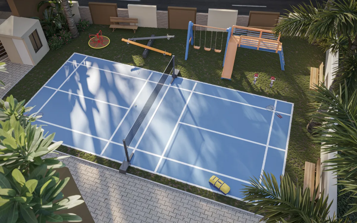 Open Badminton Court — Cordial Pavilion Heights