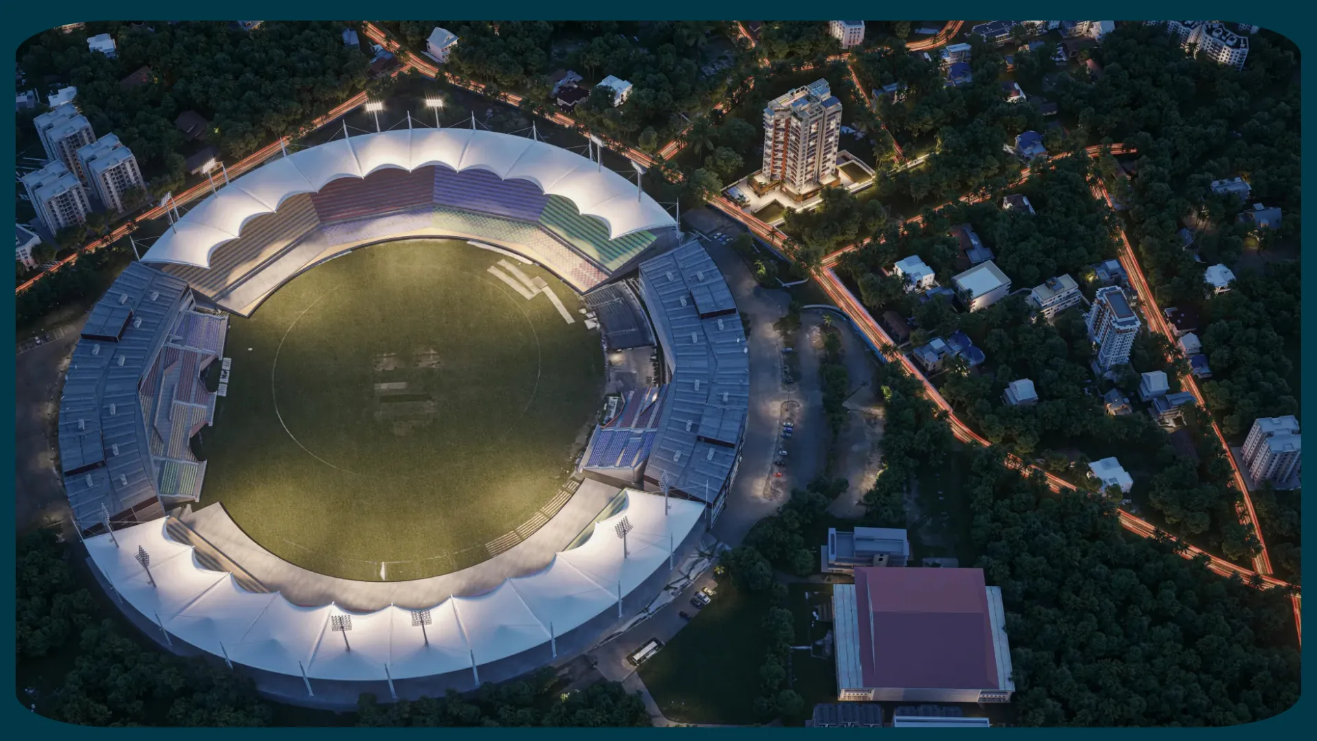 Stadium view — Cordial Pavilion Heights
