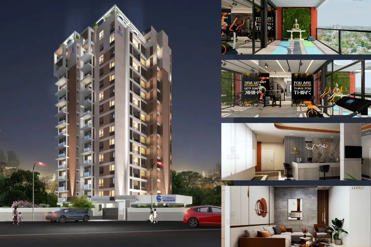 Luxury apartments in Trivandrum - Cordial Leora at Kowdiar