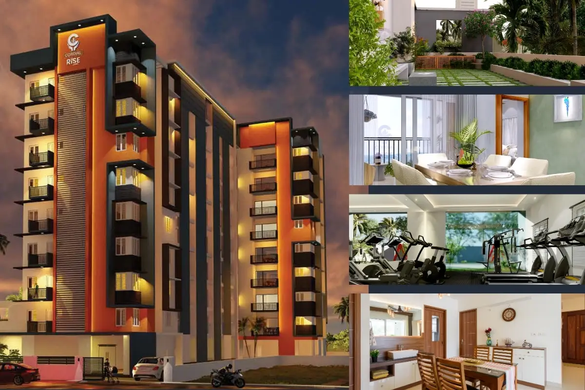 Ready to occupy apartments in Trivandrum- Cordial Rise