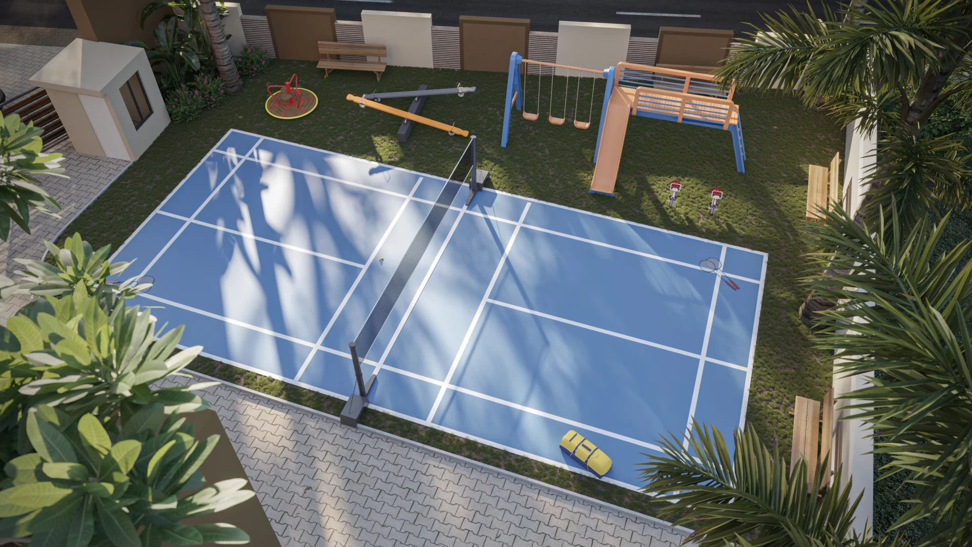 Tennis Area 4K